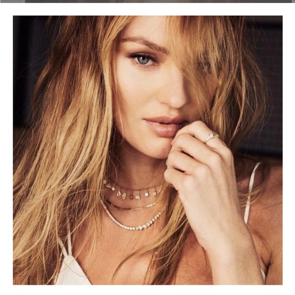 ❗️SOLD❗️$13,750 JACQUIE AICHE Diamond Multi Shapes Shaker Necklace 14k YG - Picture 4 of 8